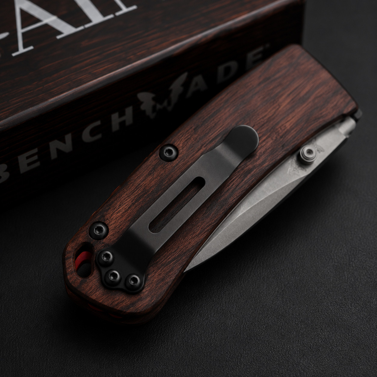NEW 15080-2 Crooked River S30V Clip Point Wood Handle Pocket Knife Free shipping