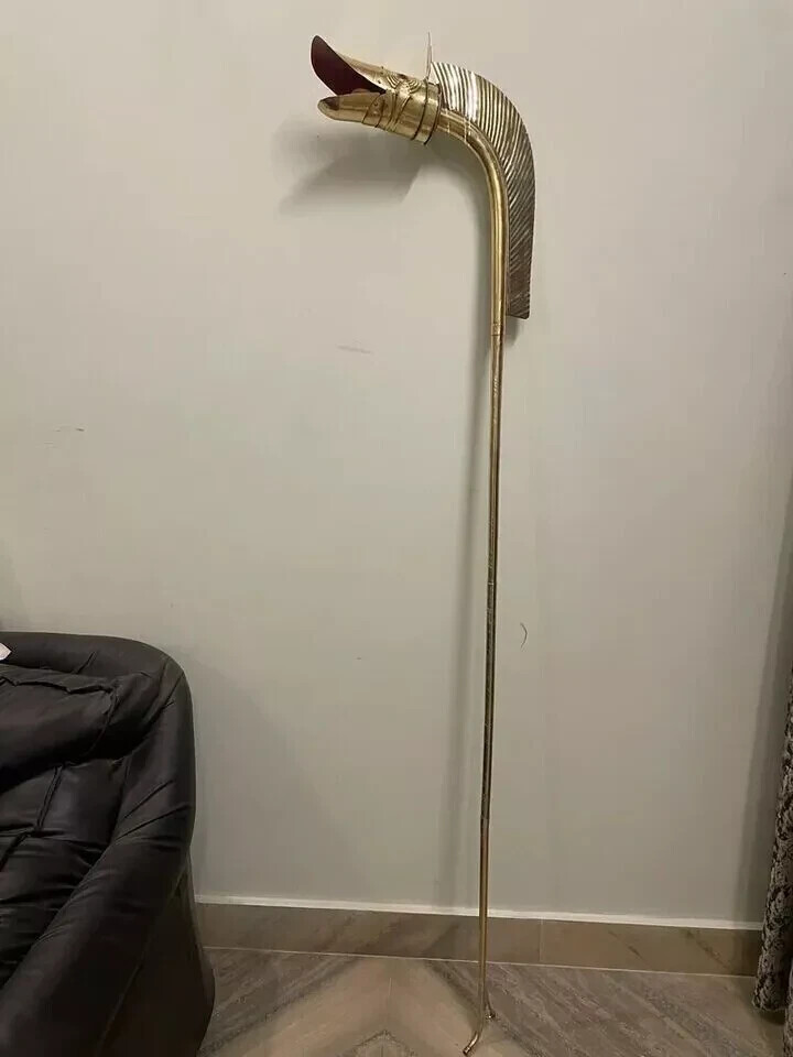 18 Gauge Brass Medieval Celtic Deskford carnyx Fully Playable/War Horn/Medieval