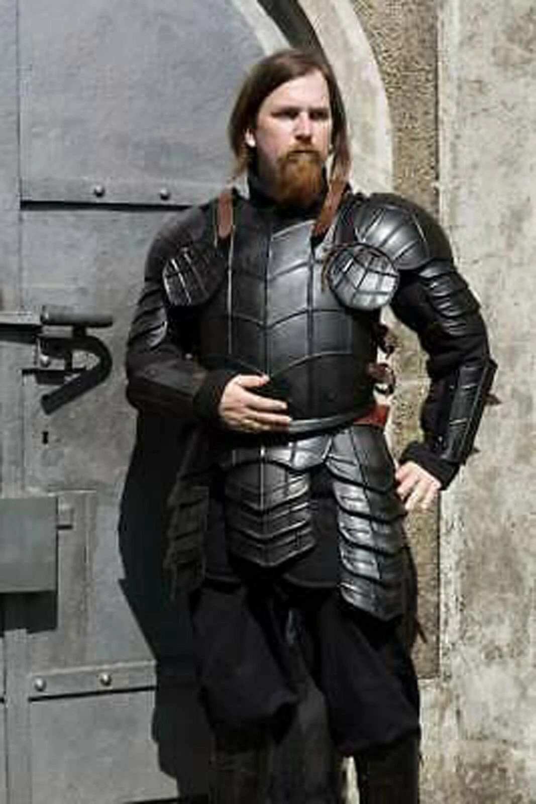 Medieval Dark Drake Complete Suit Of Armor W Cuirass Tassets Pauldron Bracer Gre