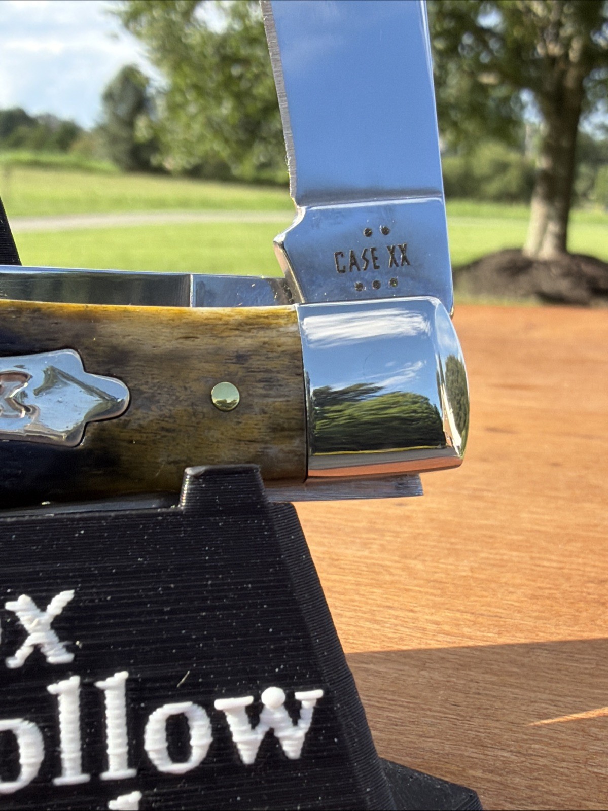 Case XX 2025 Olive Green Sawcut Bone 6254 SS Trapper Knife