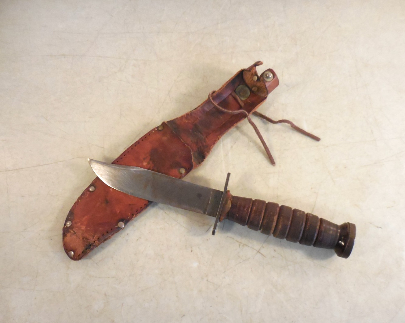 Imperial USA Military Fighing Knife Fixed Blade w/Sheath* IM9