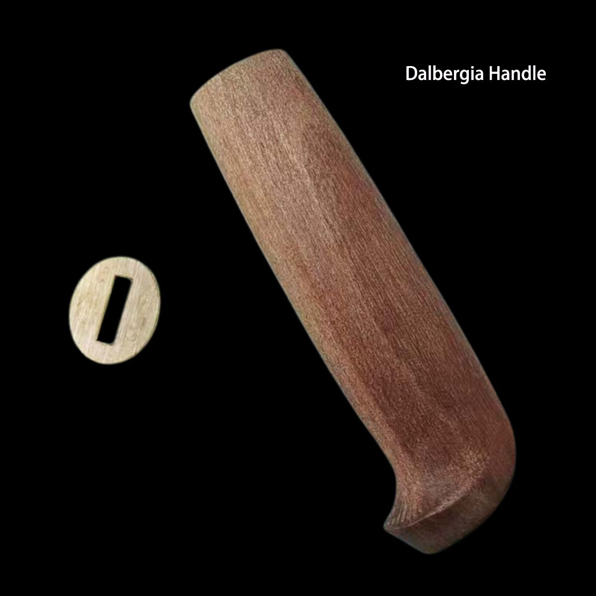 New Solid Wood Knife Handle Handlebar DIY Tool Wooden Knife Grip Craft Material