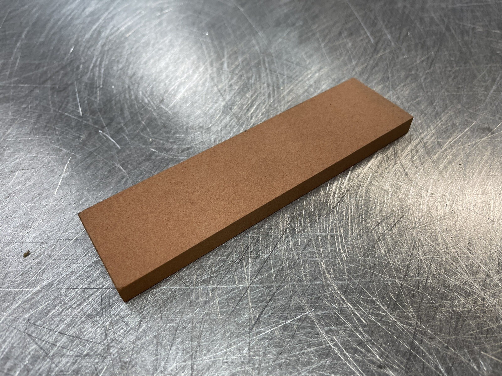 Made In US Aluminum Oxide India Bench Stone 6″ x 1-1/2″ x 3/8″ – Fine