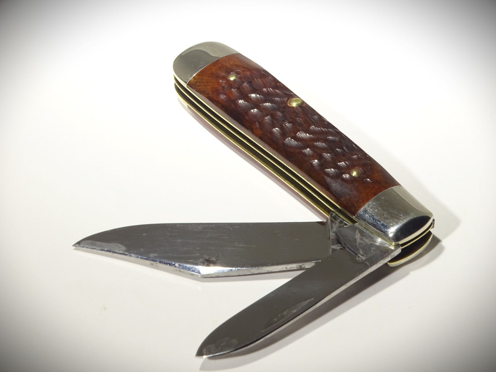 💥1974 Case XX 6231 1/2 ~ Tear Drop Jack ~ Beautiful Red Bone ~ Never Sharpened~