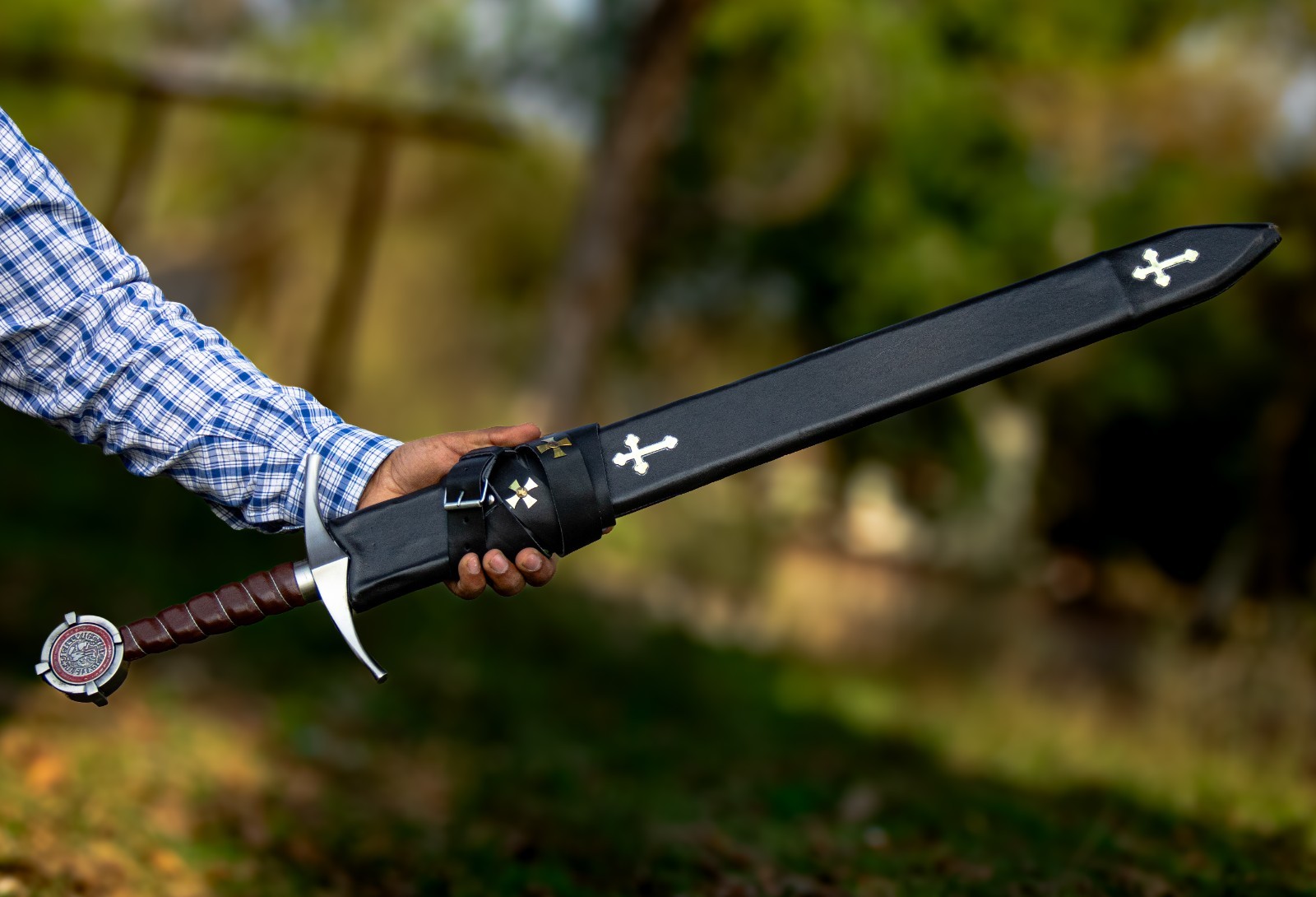 Accolade Sword Of Knights Templar Replica Medieval Crusader Templar Functional
