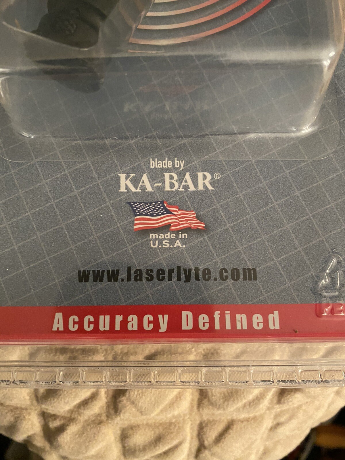 laserlyte Kabar,KaBar,Ka-Bar bayonet Glock Pistol knife (discontinued)SEE PICS!