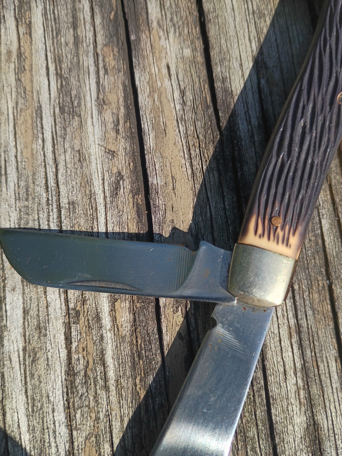 Imperial Diamond Edge 353 Stockman 4″ Closed West Point Made USA Carbon Steel ?