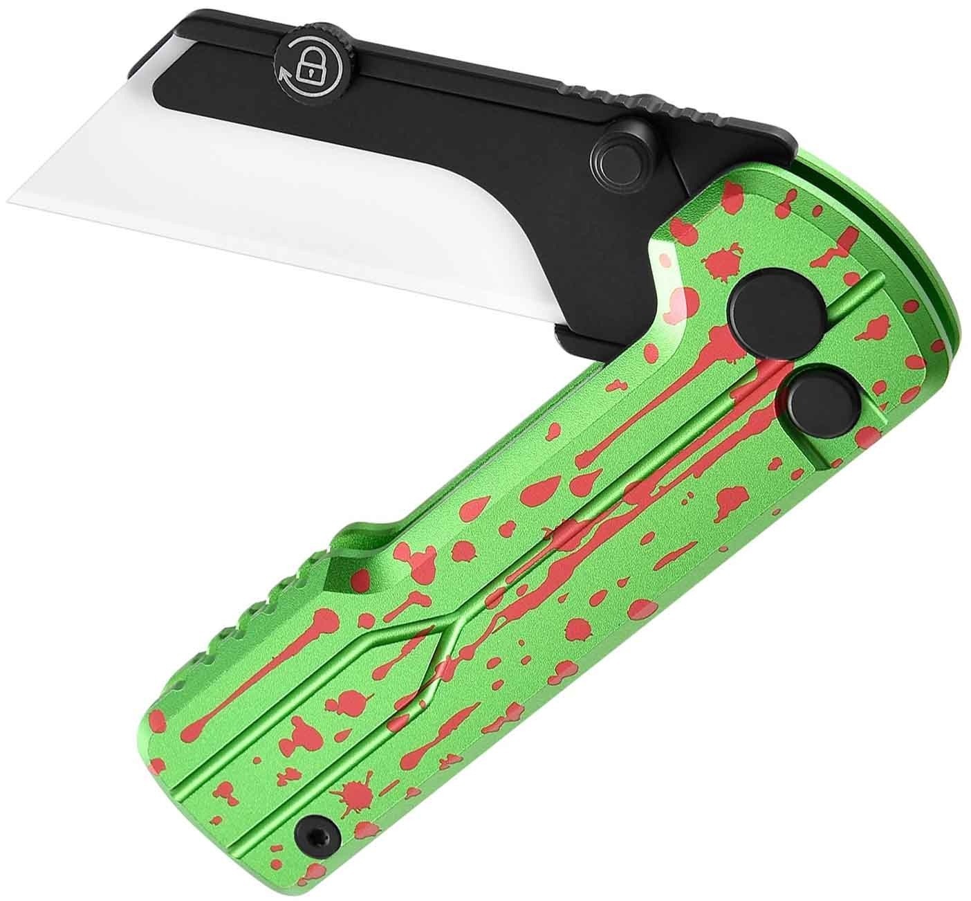 Oknife Otacle U1 Zombie Folding Knife 2.38″ Ceramic Blade Super Aluminum Handle