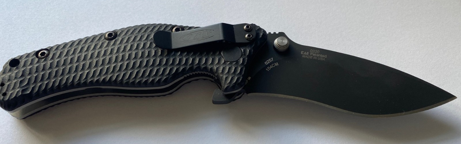 Zero Tolerance ZT 0200 Military Folder New Complete W/ Original Box