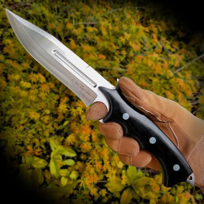 12″ Gil Hibben Legacy Combat Fighter Hunting Knife Full Tang Bowie Fixed Blade