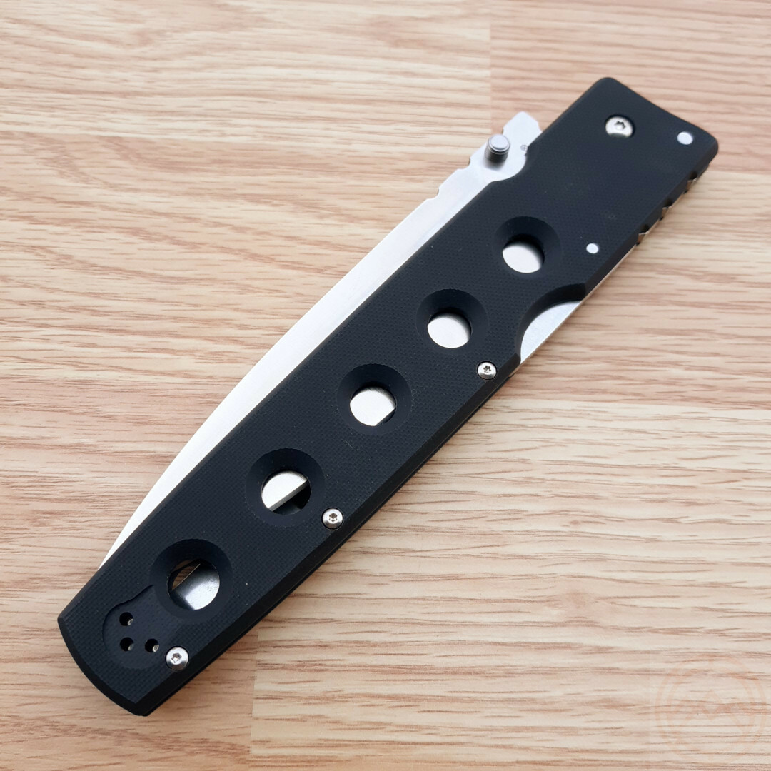 Cold Steel Hold Out Lockback Folding Knife 6″ CPM-S35VN Steel Blade G10 Handle