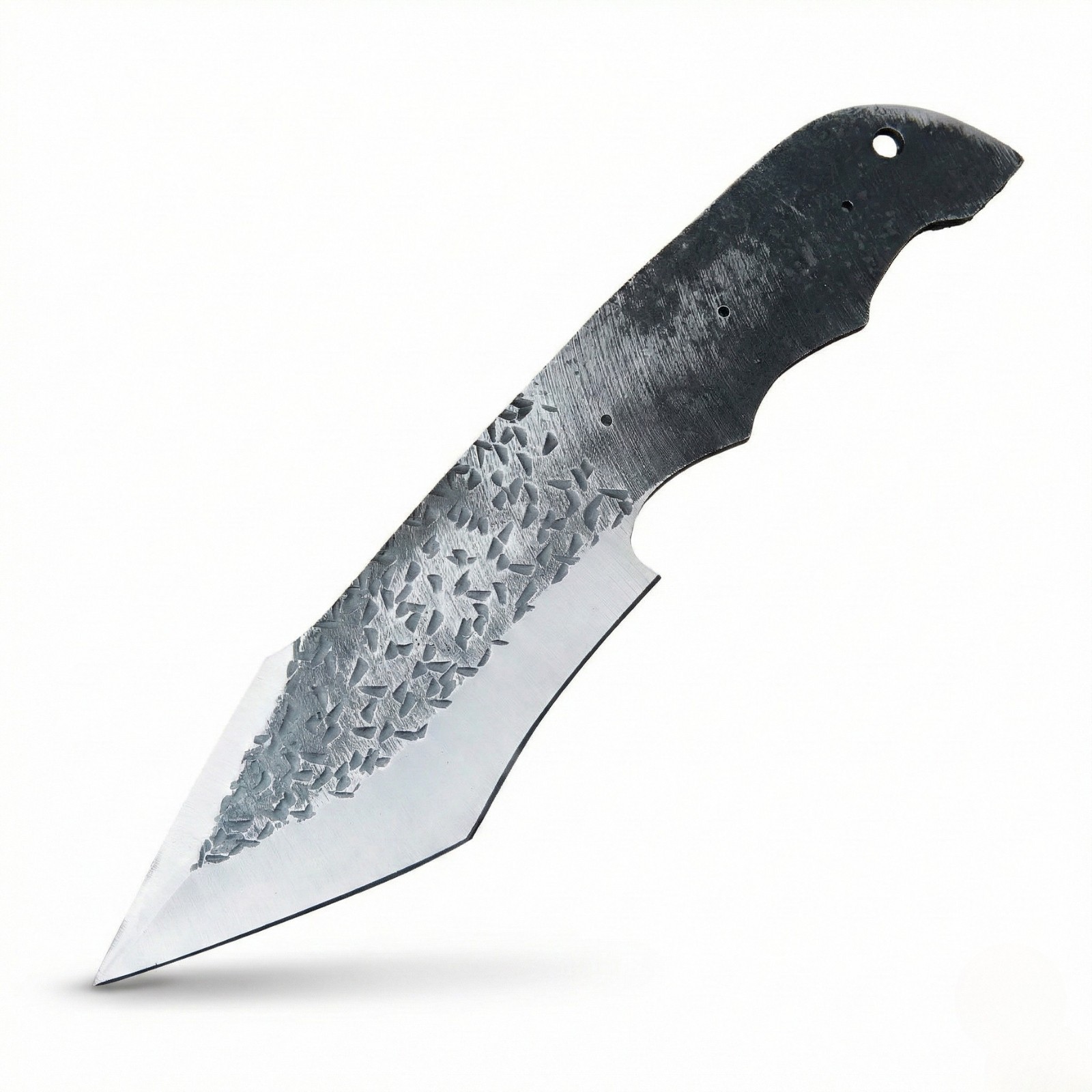 Knife Making Blank High Carbon Steel Full Tang DIY Skinner Blade (No Sheath)