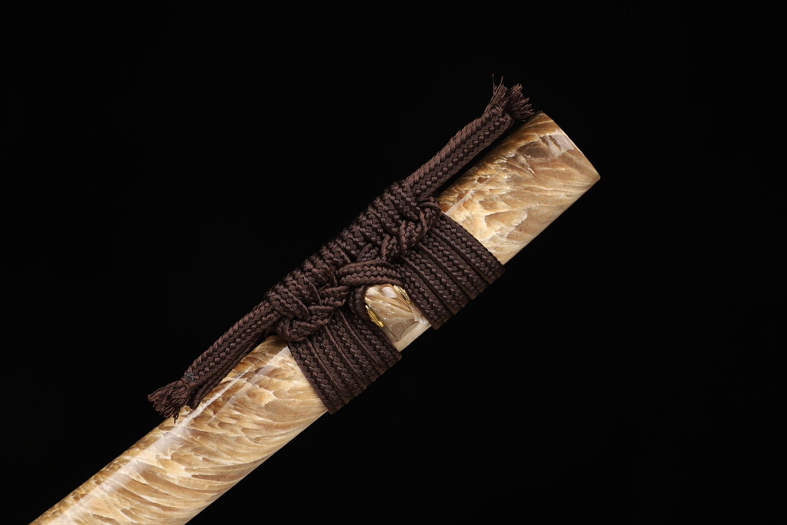 Japanese Samurai Katana Clay Tempered L6 Steel Blade Full Tang Sword Razor Sharp