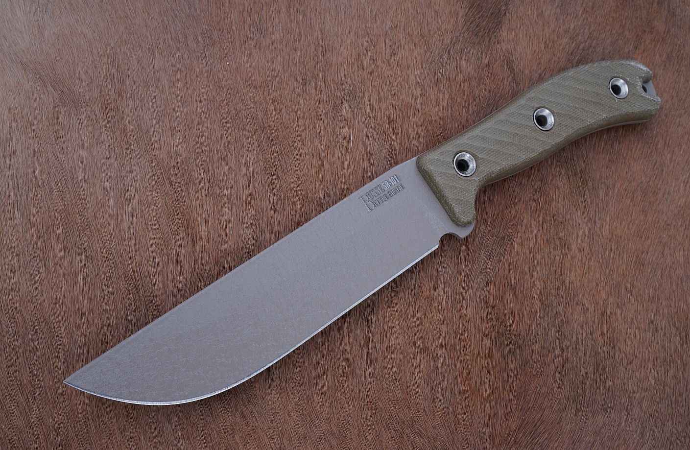 Busse Combat knife Desert Patrol Field Survival Knife by Jerry Busse – Full Tang
