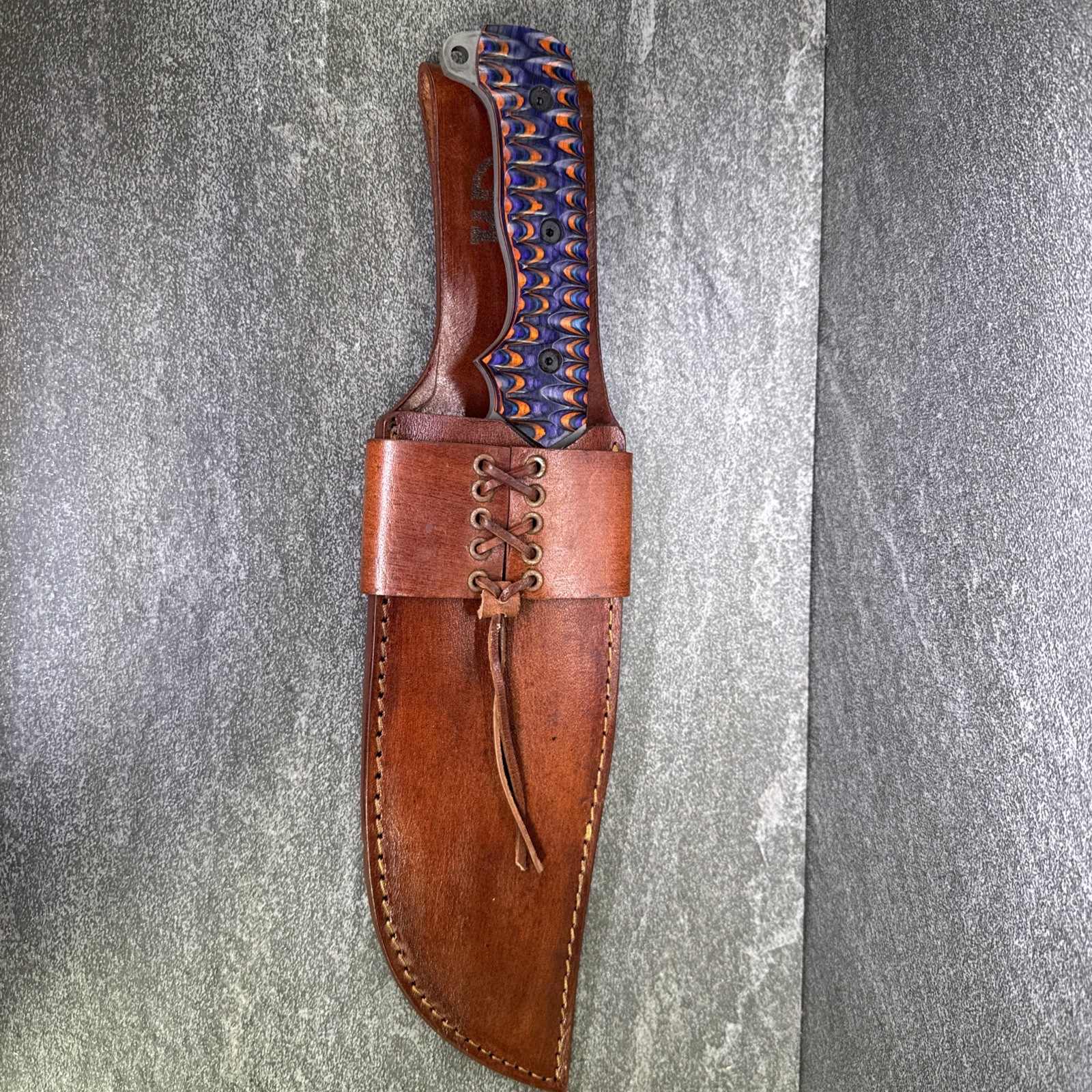 Mammoth Bowie Acid Wash D2 Steel