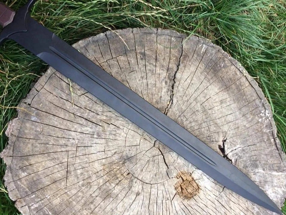 Hand Forged G-10 Micarta Handle Sword Sharp Battle Ready Medieval with Sheath