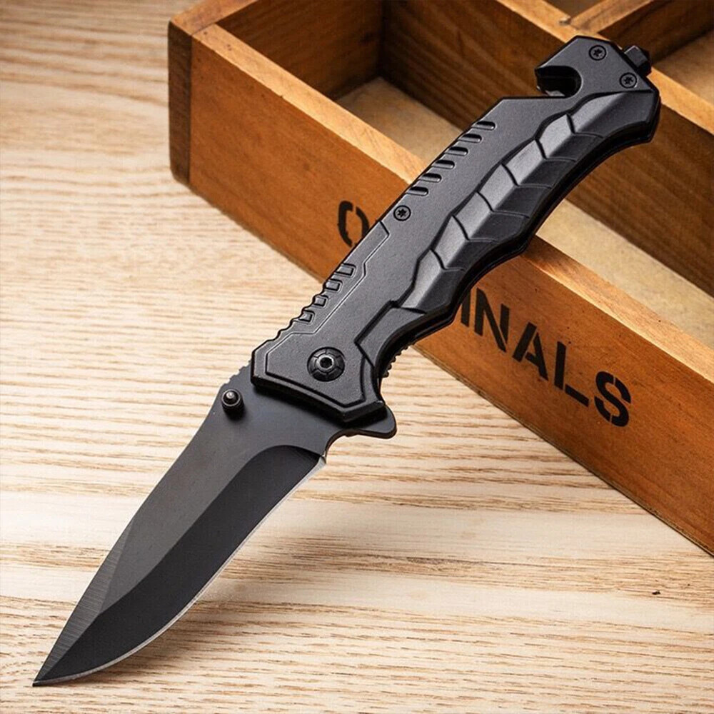 7.9″ SPRING OPEN ASSISTED TACTICAL FOLDING POCKET KNIFE EDC Blade Tactical Tool