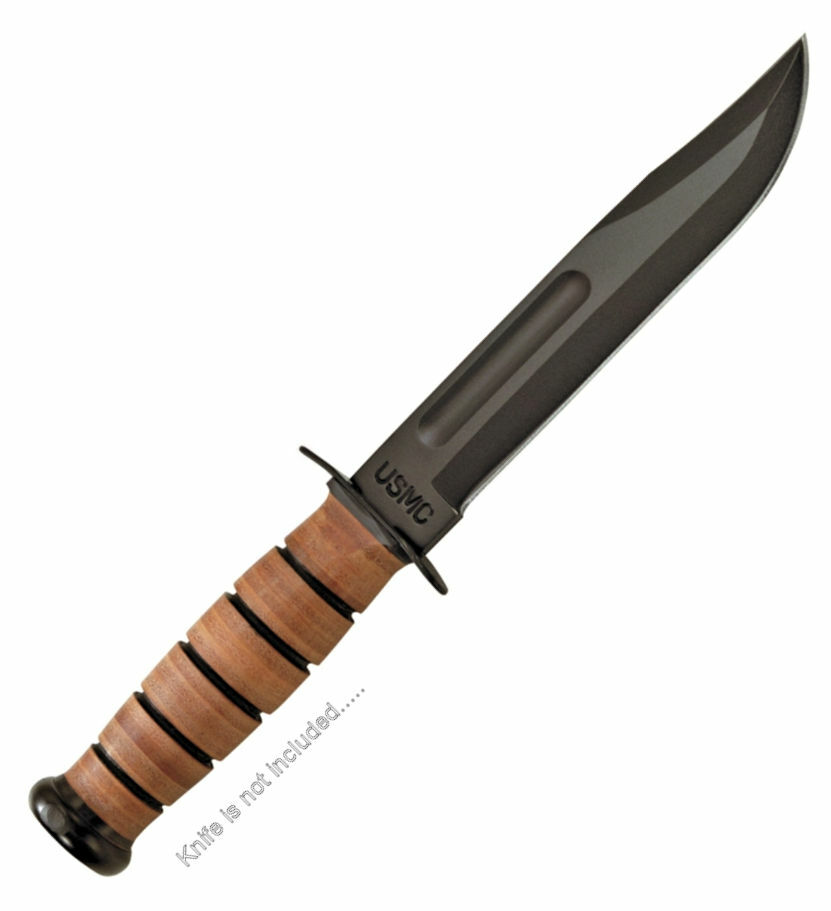 KYDEX SHEATH for KA-BAR 1217 USMC FIGHTING KNIFE, DROP CLIP, HAND MADE, KAKY488