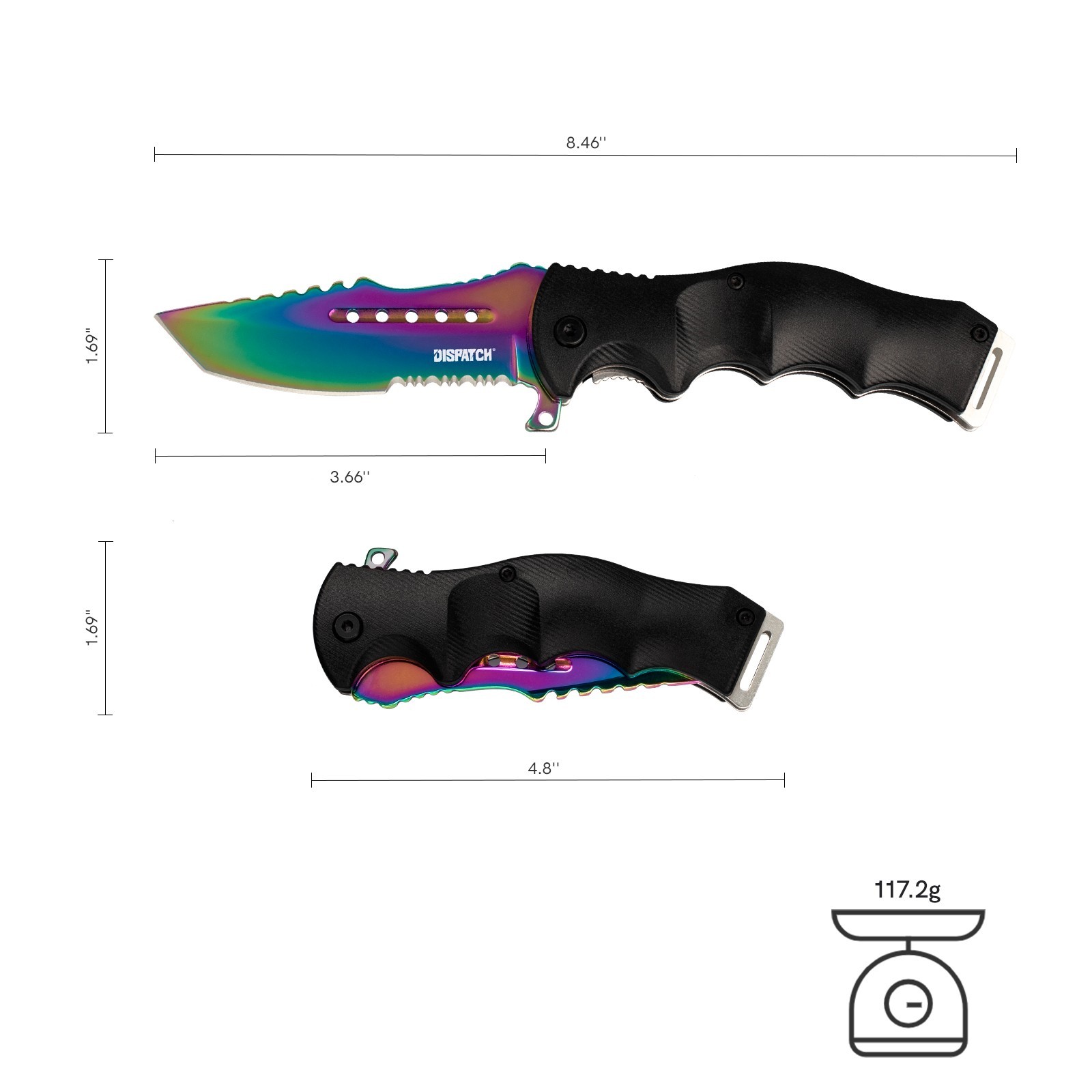 8″ SPRING OPEN ASSISTED TACTICAL FOLDING POCKET KNIFE EDC Blade Tactical Tool