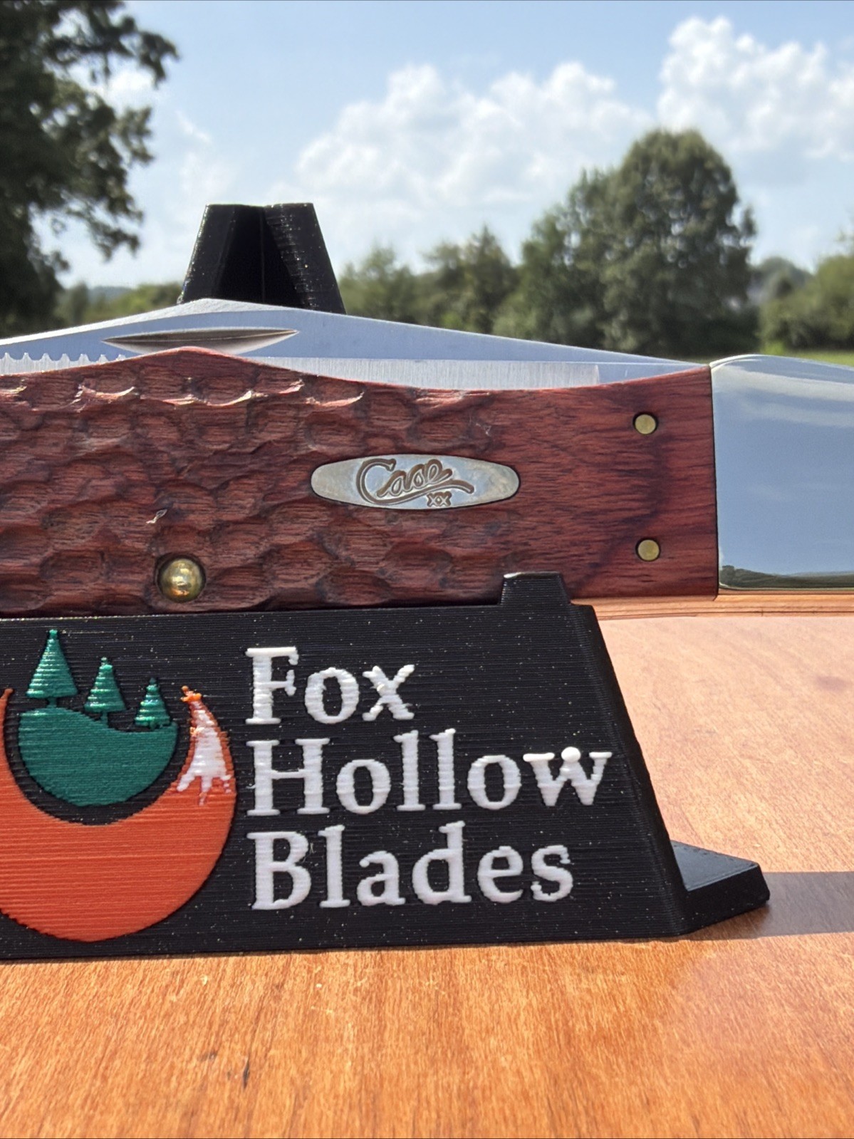 Case XX 2025 Rosewood Standard Jig 6265 SS Folding Hunter With Sheath