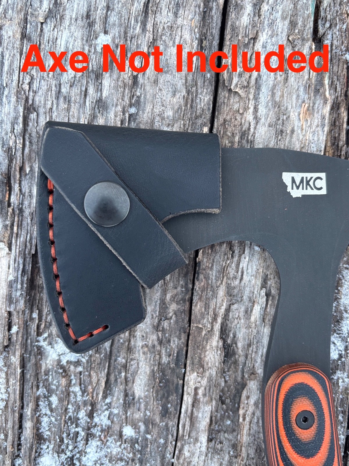 Montana Knife Company Hellgate Hatchet Leather Sheath (Axe NOT Included)