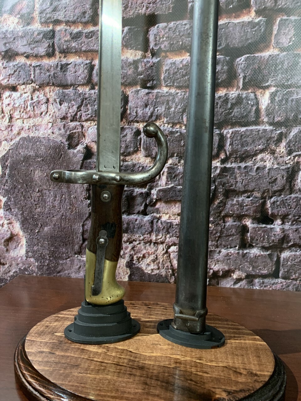 Bayonet Stands for the French Chassepot 1866 and 1874 Gras Bayonet/Scabbard