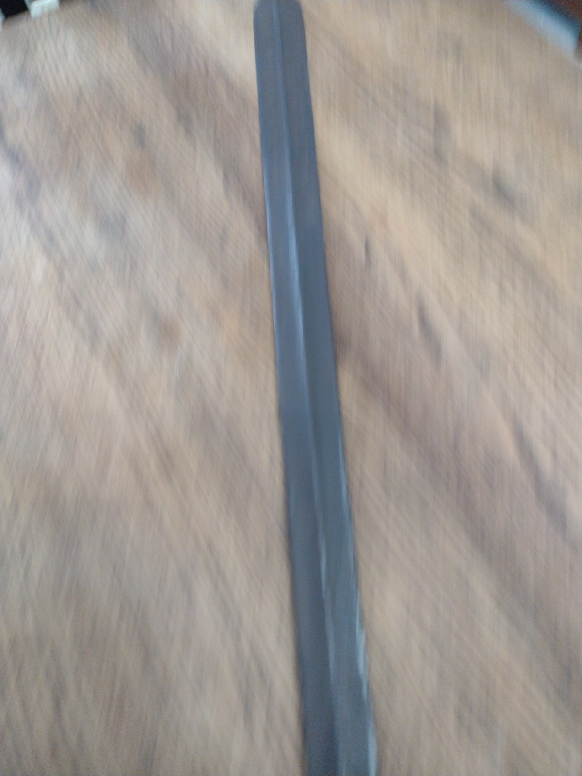 Old Masai Lion Hunting Spearhead Hand Forged Iron