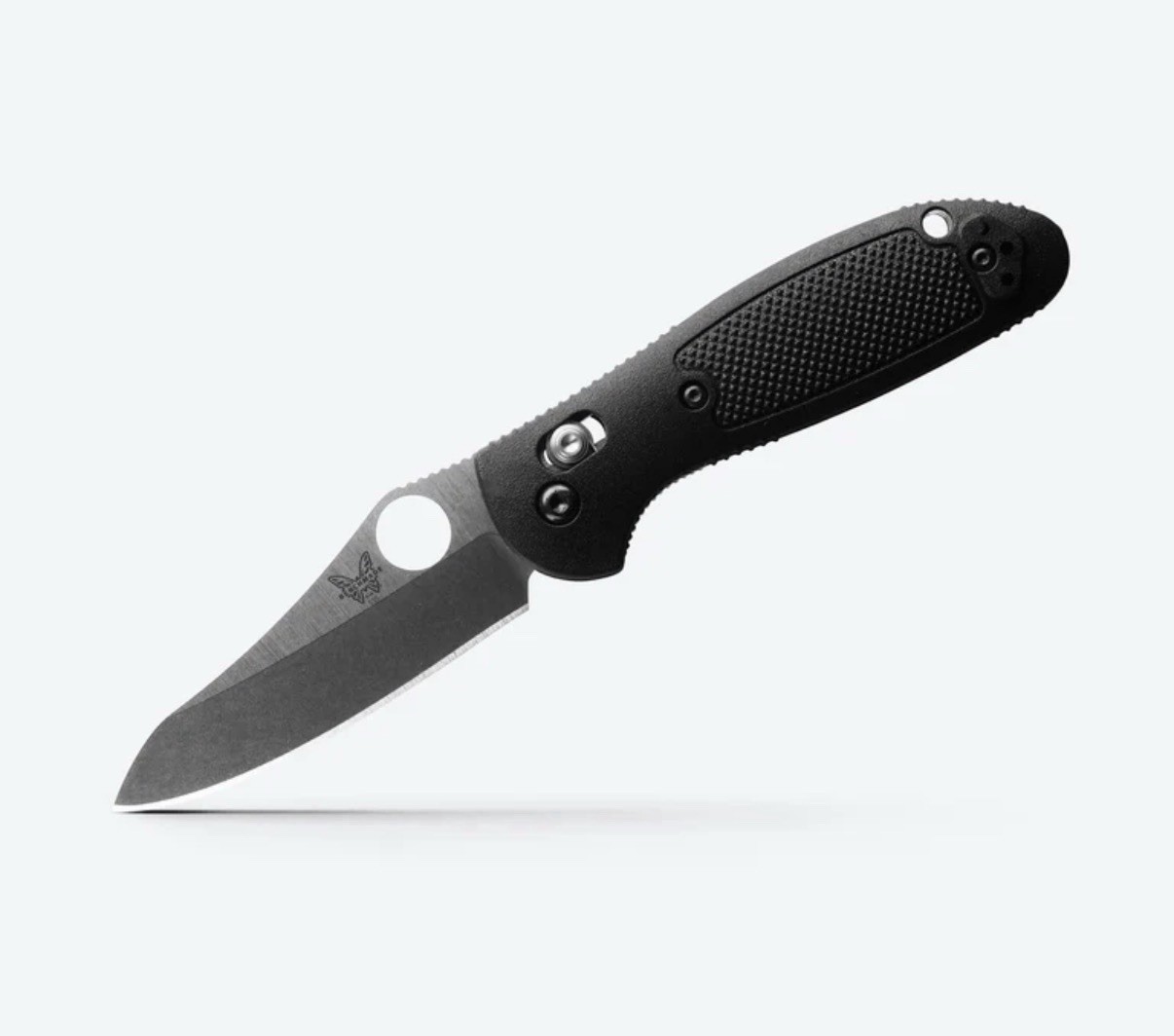 Benchmade 555-S30V Mini Griptilian Black Grivory Sheepsfoot Pocketknife w/Box