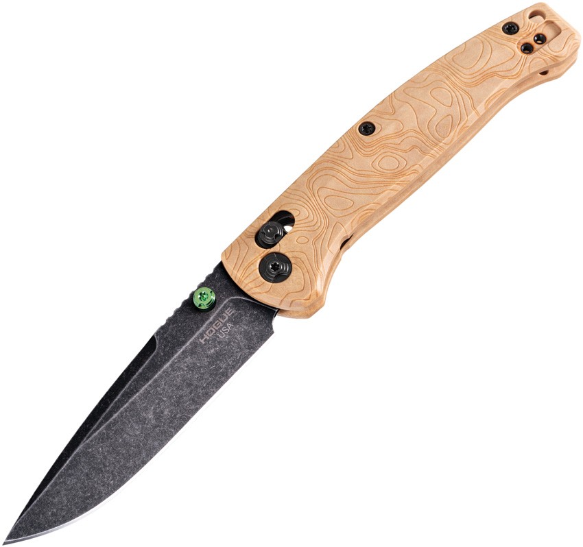 Hogue Mysto Wood ABLE Lock Maple Valley Richlite Folding MagnaCut Knife 24459