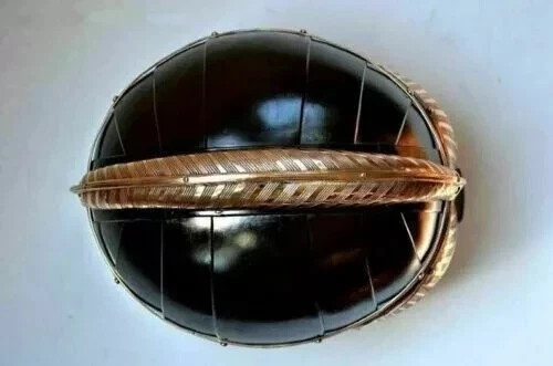 Vendel Viking Helmet 16 Gauge Steel Medieval Knight Armor Helmet Hallowen Gift