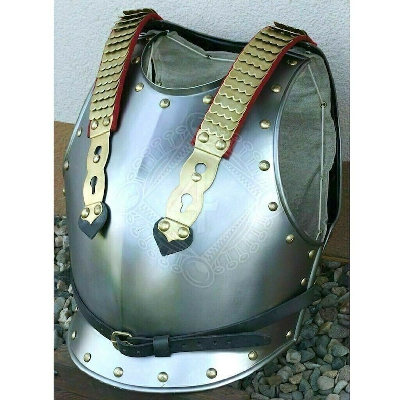 Christmas Medieval Knight Cuirass of the French Cuirassiers 19th century Breastp