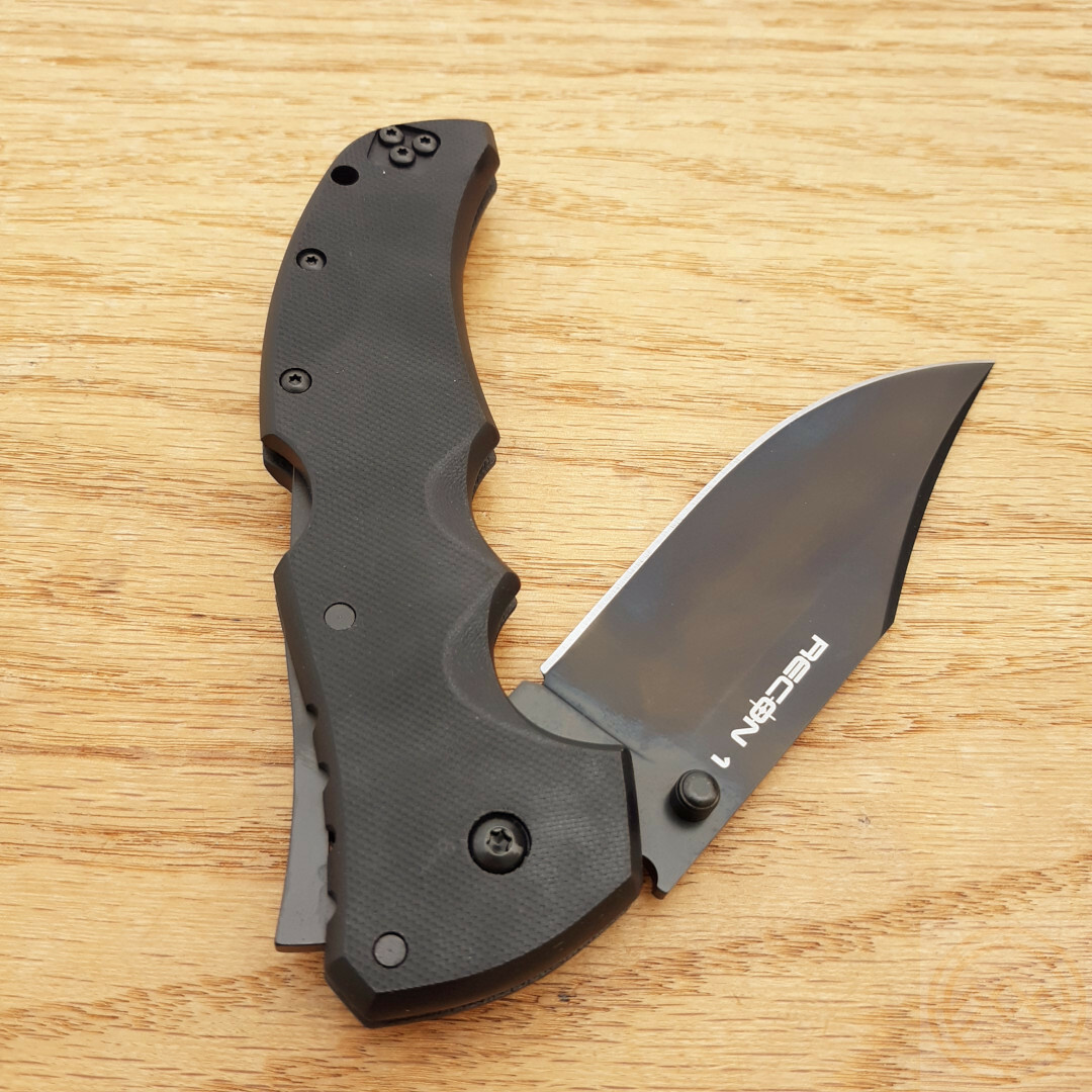 Cold Steel Recon 1 Lockback Folding Knife 4″ CPM S35VN Steel Blade G10 Handle
