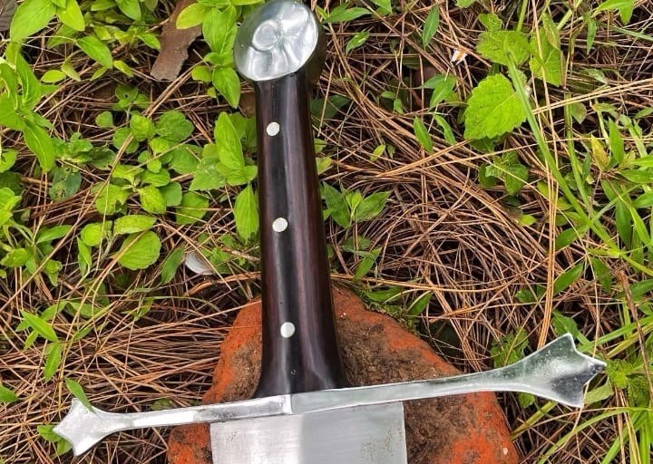 Traditional Viking Sword | Handmade Carbon Steel Blade | Camping | 36 inches