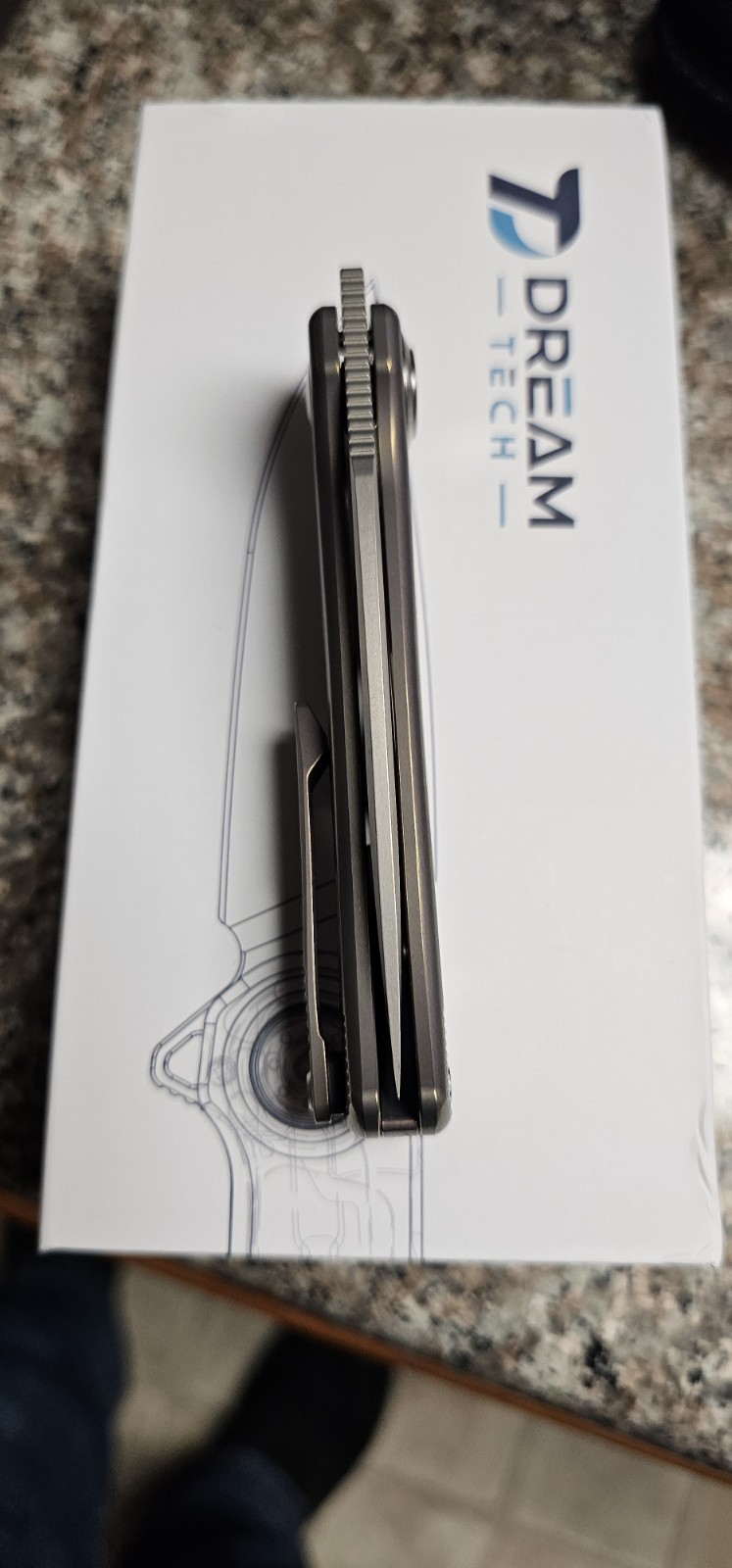 Dreamtech M390 Drop Point Bronze Titanium
