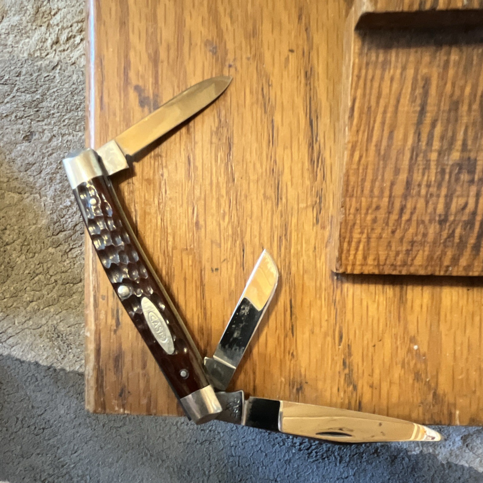 Case Stockman 6344 3 Blade Pocketknife Brown Jigged Bone SS Slipjoint