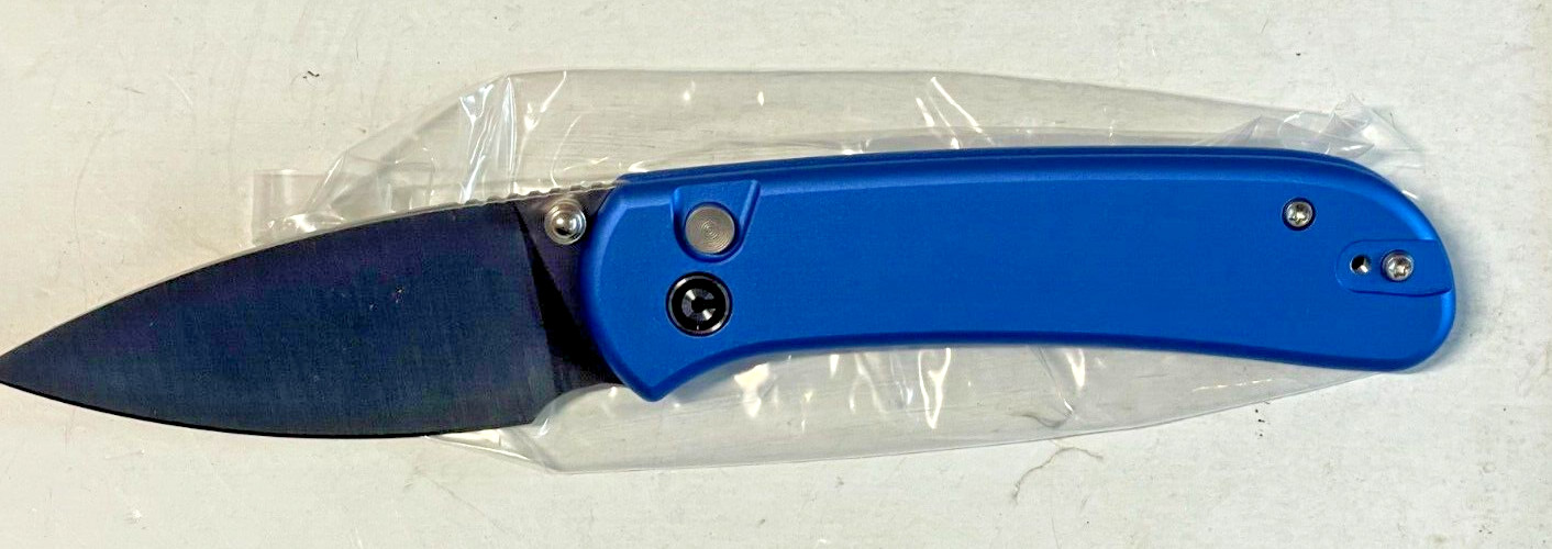 Civivi Qubit Lock 3″ 14C28N Blue Aluminum Pocket Folding Knife CC22030E-3 New