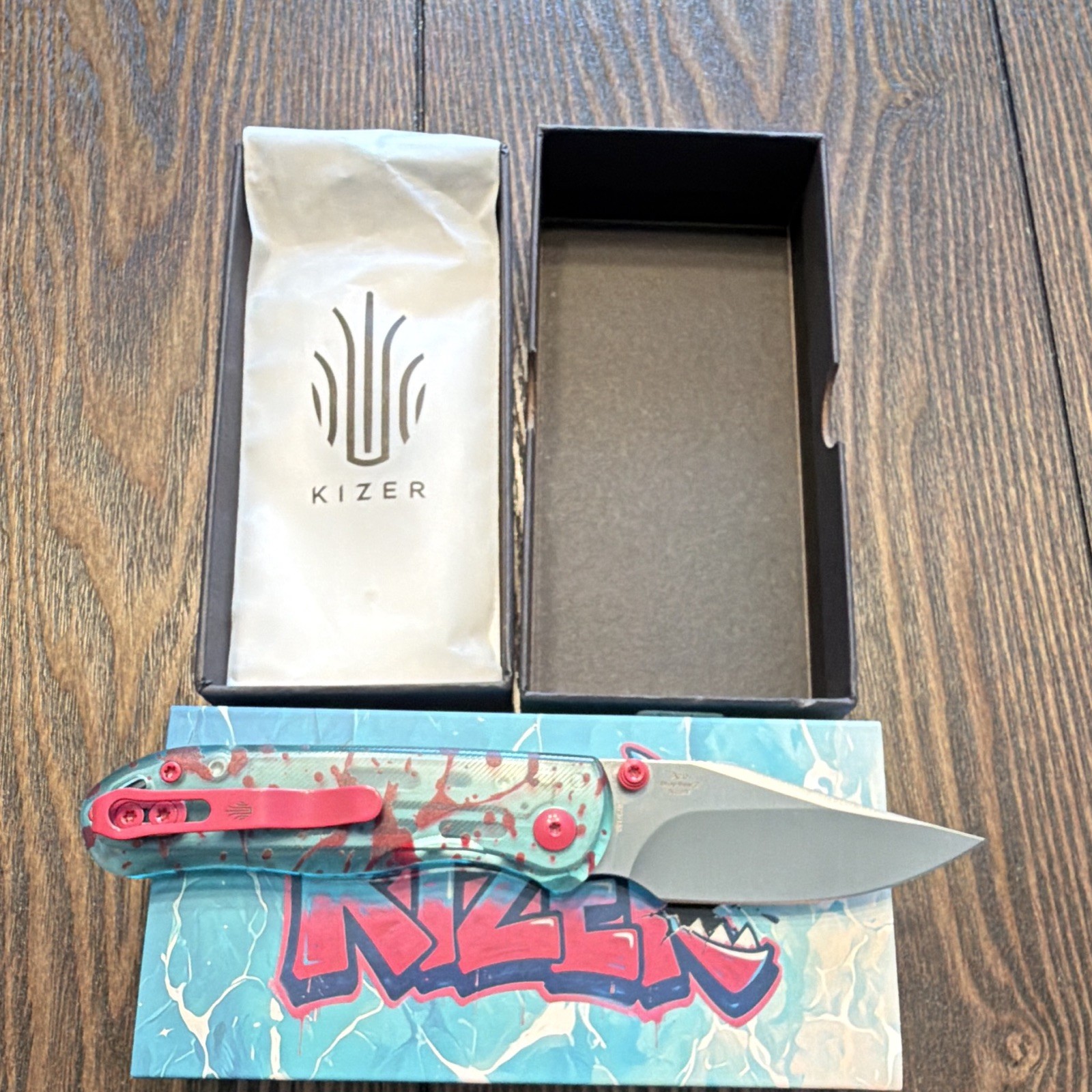 Kizer Drop Bear 2 Zombie Shark 73/150 Dirtbag/Dbest Exclusive