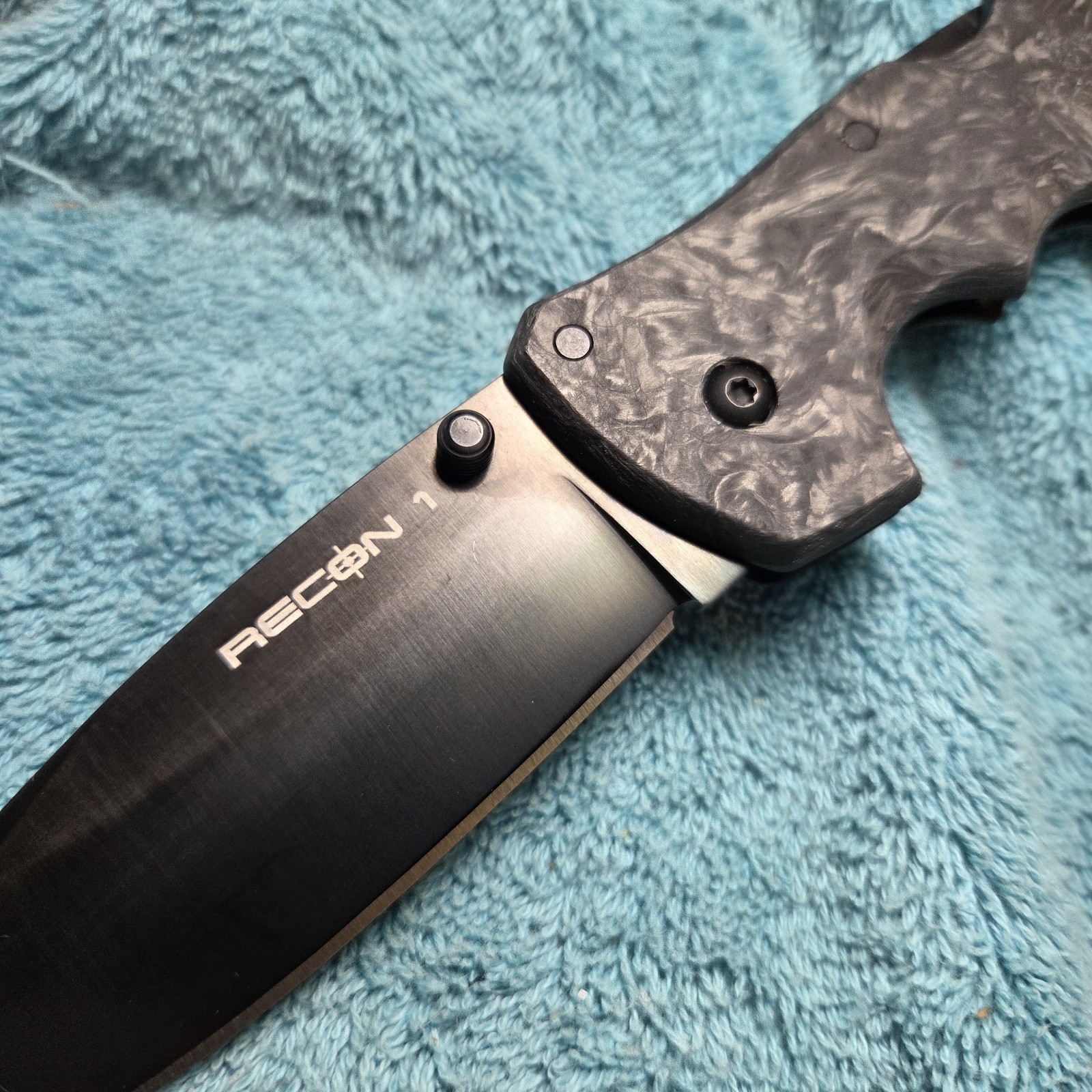 Cold Steel Limited Recon 1 Spear Point S35VN Carbon Fiber ,#468 Of Only 600 Made