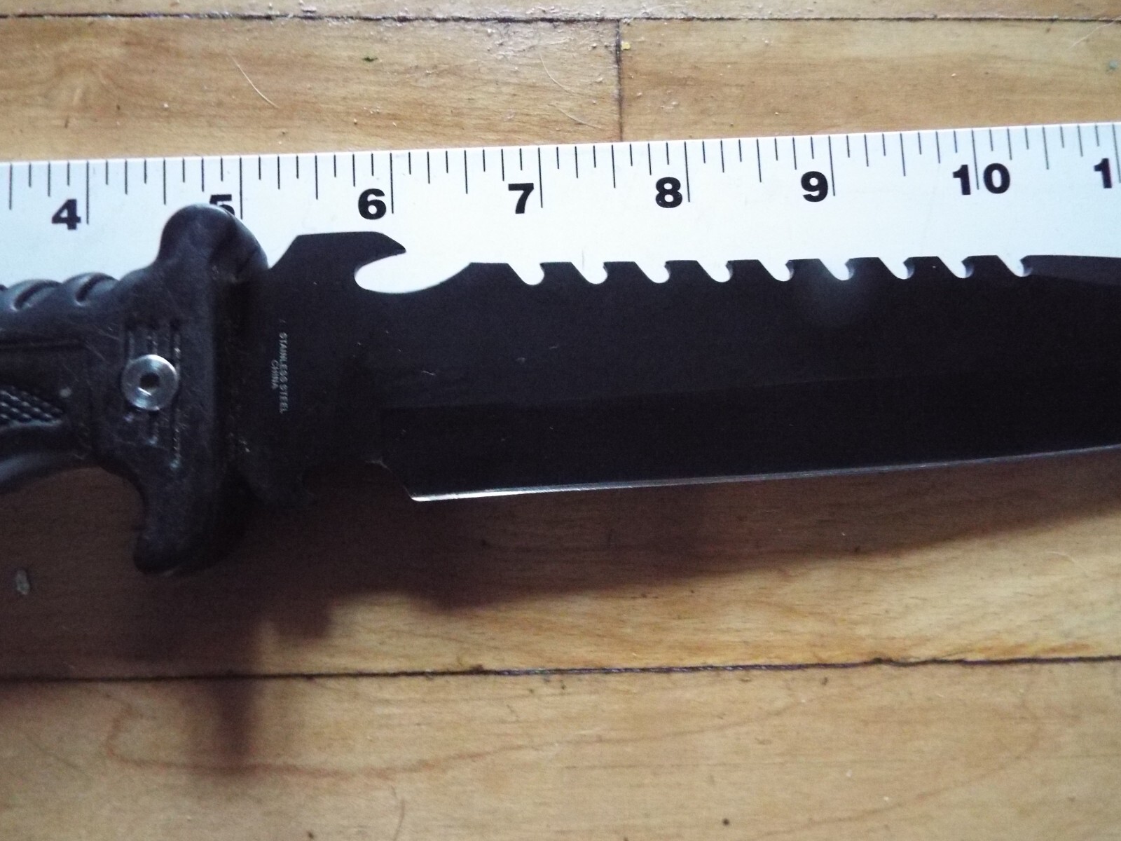 Knife Hunting Black 14 Inch
