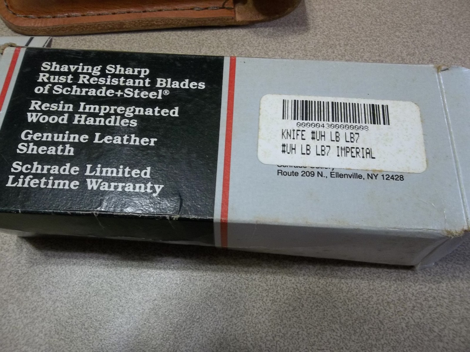 RARE Uncle Henry United States Senate LB7 Bear Paw Knife NEW