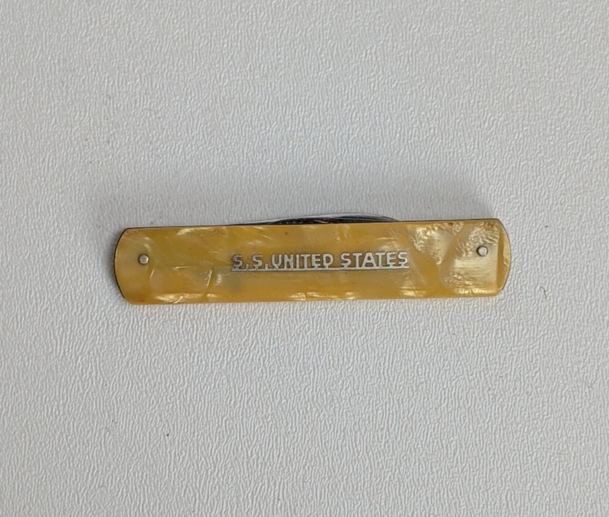 Vintage Solingen Germany SS United States Souvenir Pocket Knife Kaufmann K55K