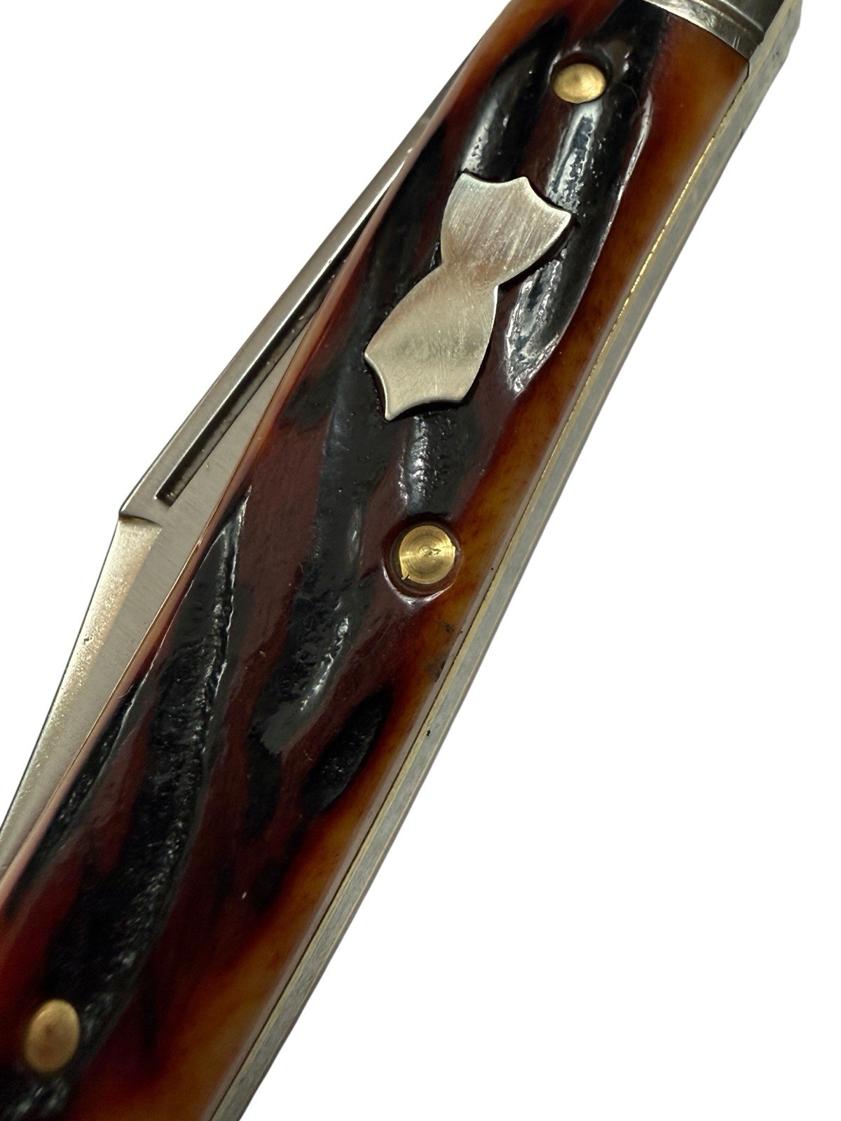 Great Eastern Cutlery GEC 661225 Amber Worm Groove India Bone Satin DH-2370