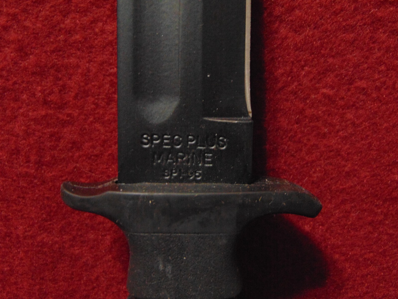 SPEC PLUS SP1-95 MARINE Knife w/ Original Sheath and Box! Ontario, USA NEW!