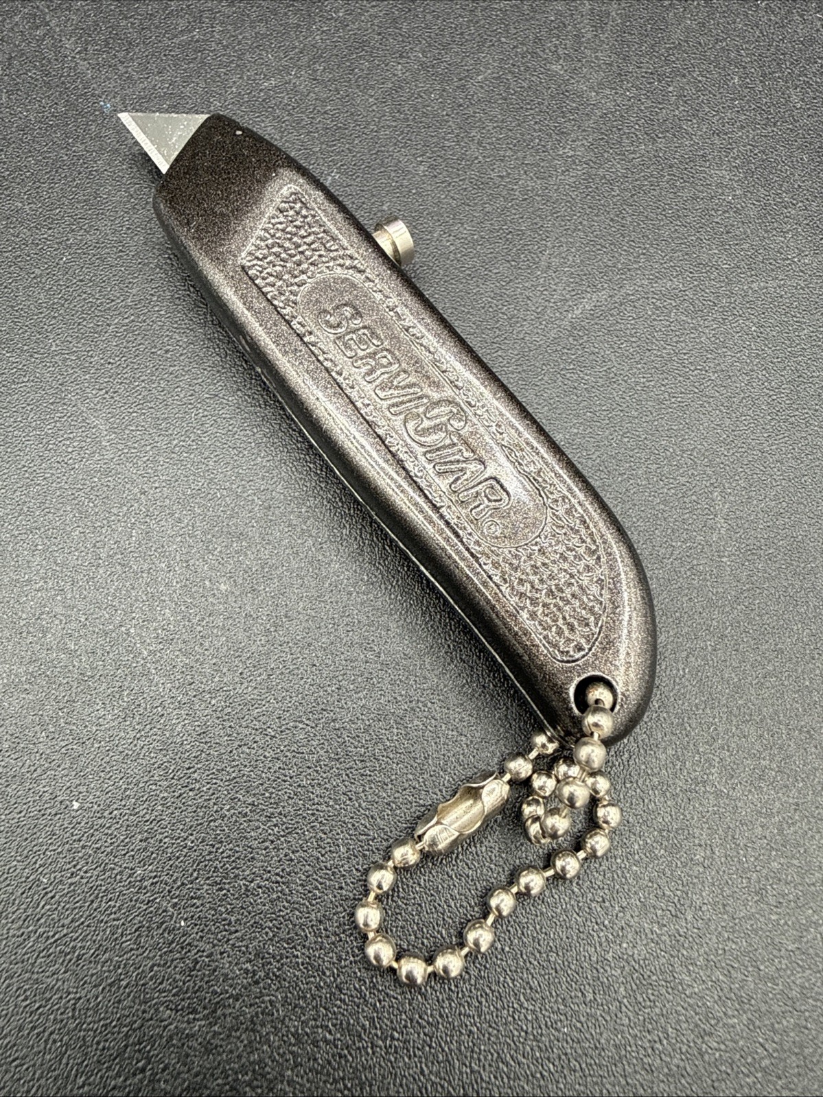 Mini Razor utility Knife ServiStar Branded Keychain Collectable Vintage tool