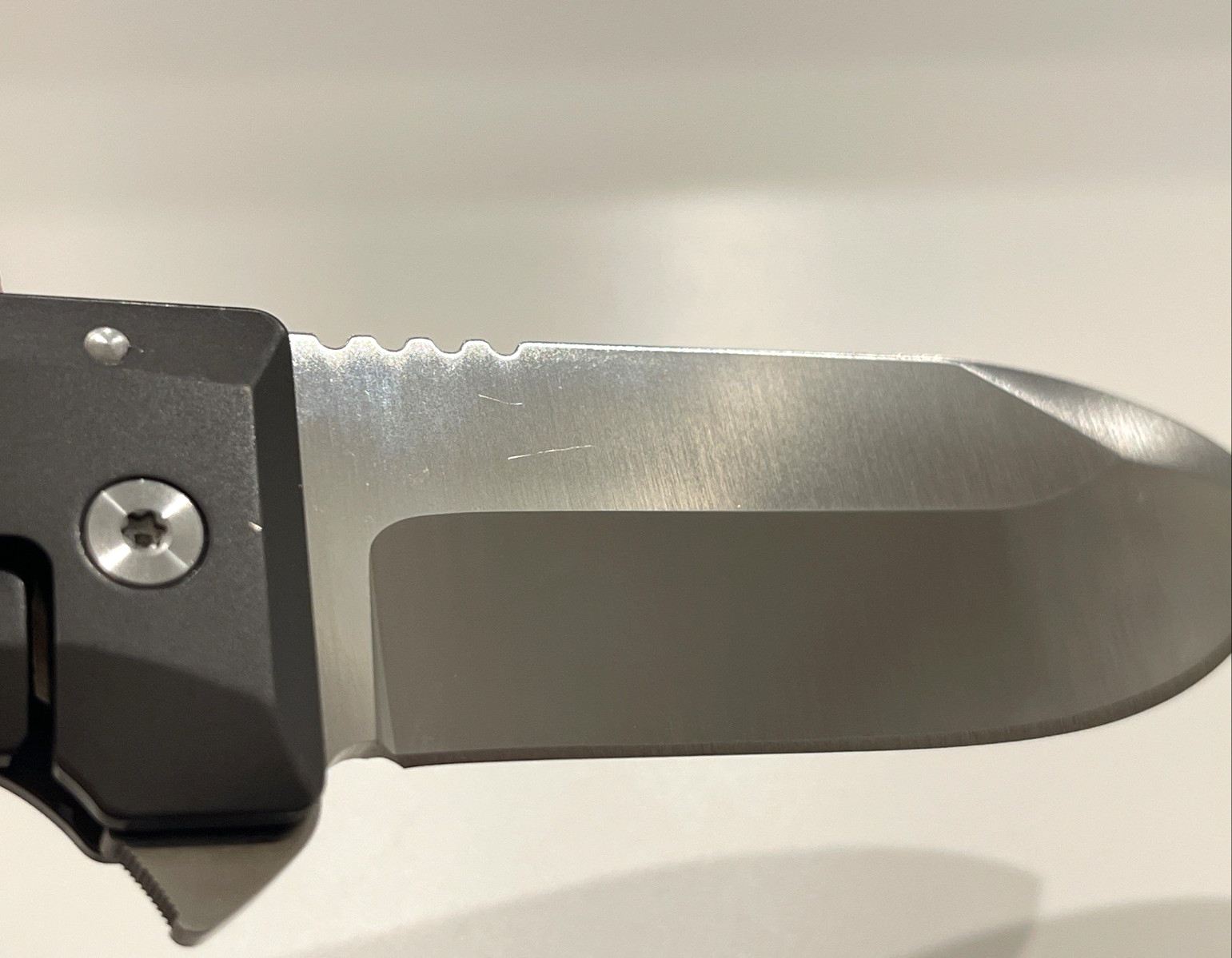 WESN 04 Allman Folding Knife CPM S35VN Blade Titanium Handle