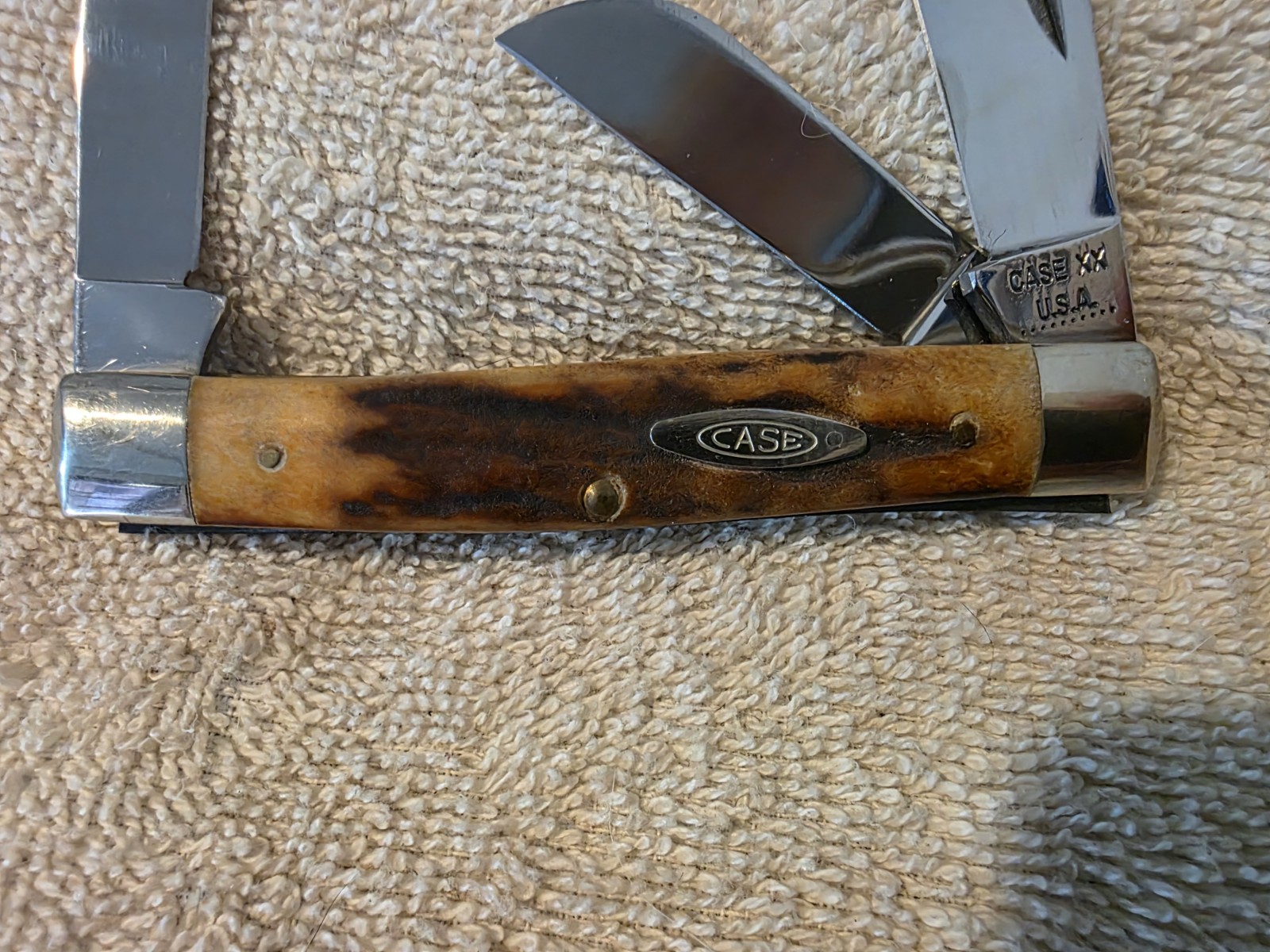 Nice Case XX 10 Dot 5392 Stag Knife