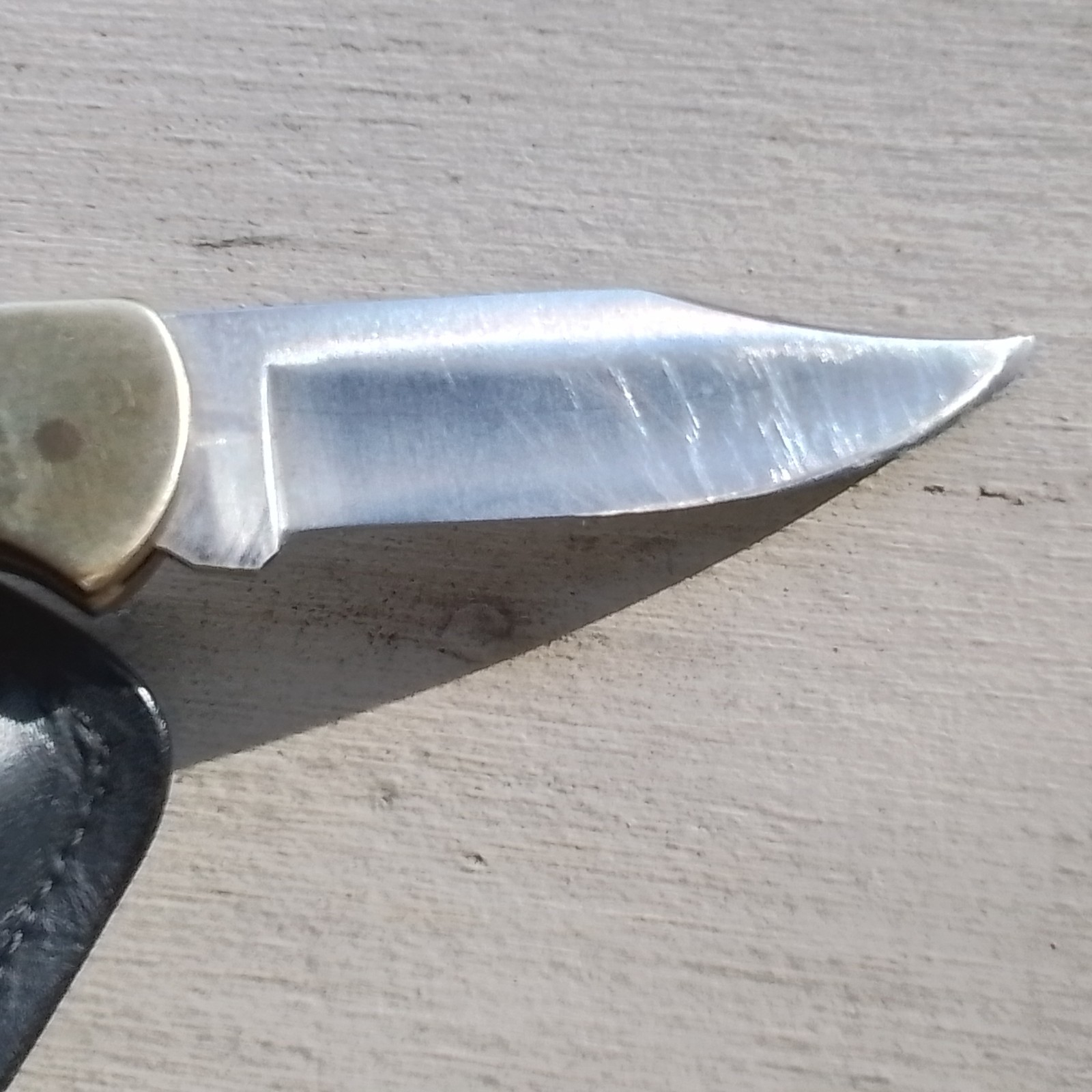 Vintage 1974-1980 BUCK •112• U.S.A. RANGER Folding Knife in Original Belt Pouch