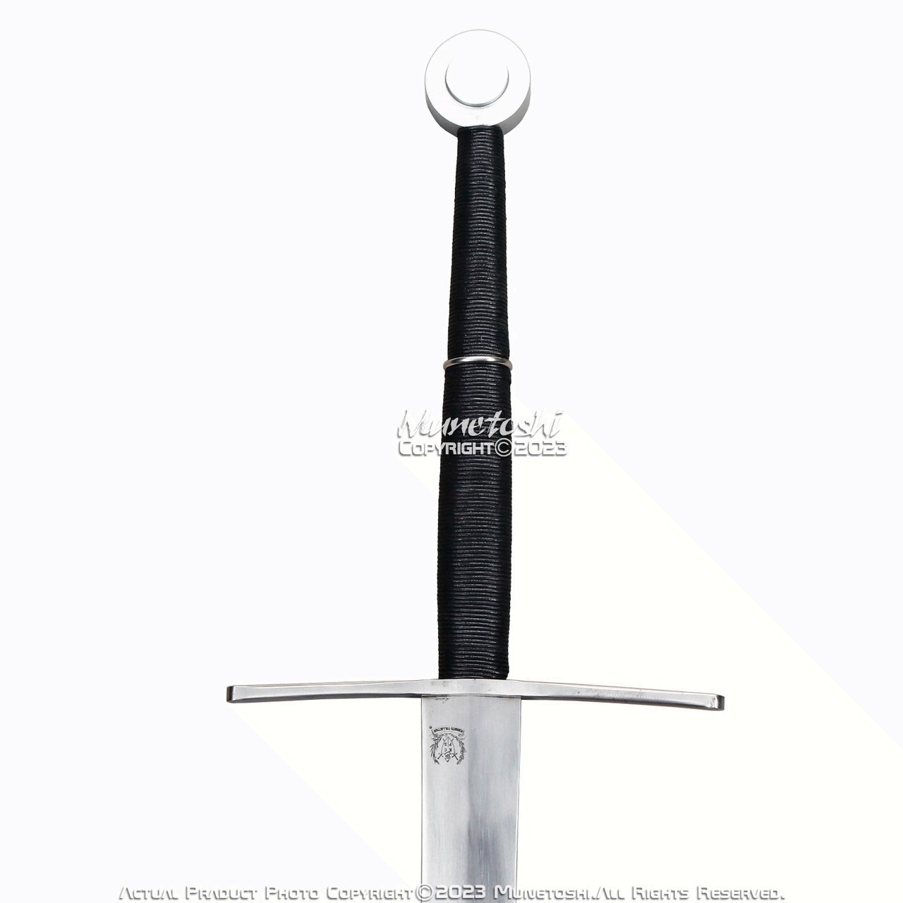 52.5” Two-Hand Knight Long Sword Type XV B 1 G H P Carbon Steel Sharp Functional