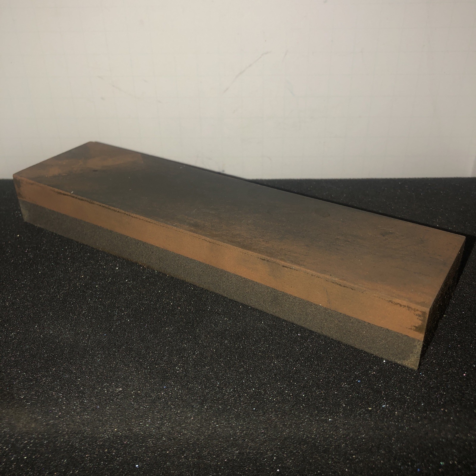 Vintage Norton India Oil Stone Knife Sharpener in original Box