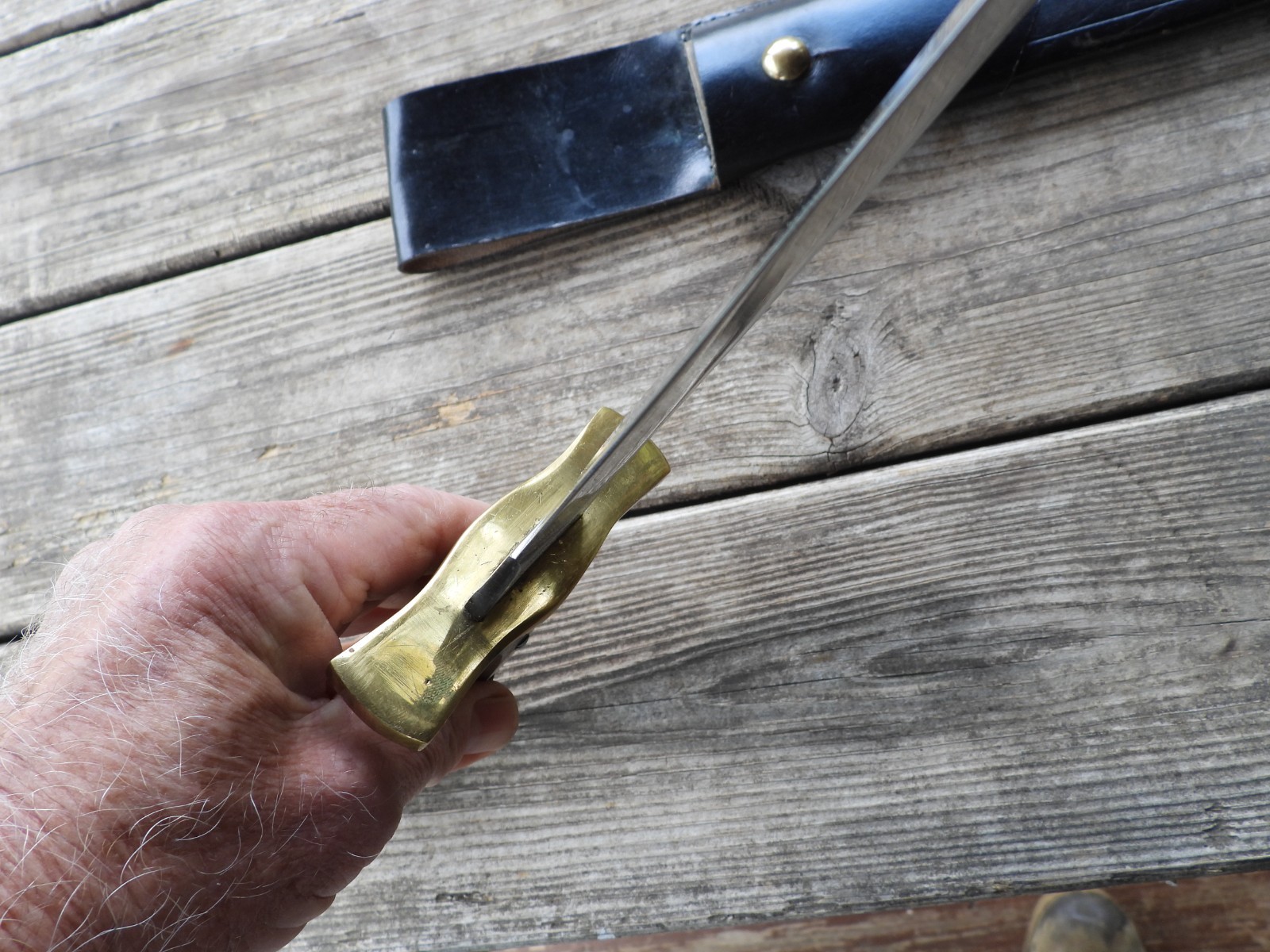 Model 1849 Rifleman’s Knife By Ames Mfg. Co. Older India Reproduction
